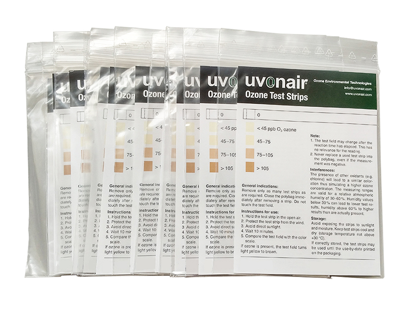 Uvonair Ozone Test Strips